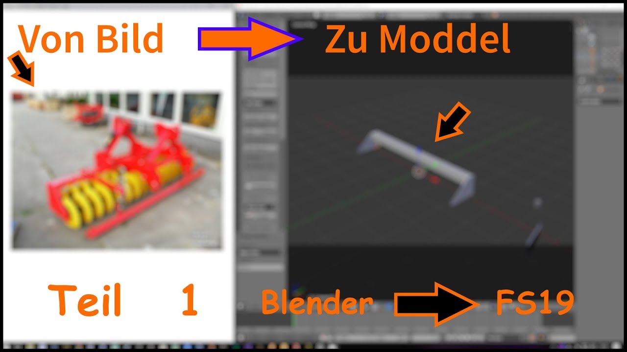 FS19 TUT Wie ist der weg von bild bis ingame ? Teil1