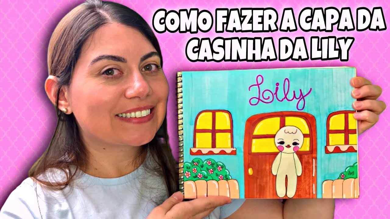 PASSO A PASSO DE COMO FAZER A CASA DA PAPER DUCK LILY - Vídeo 1
