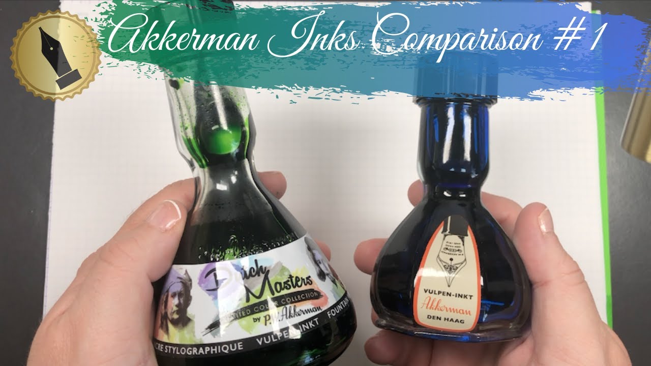 Akkerman Inks Comparison #1