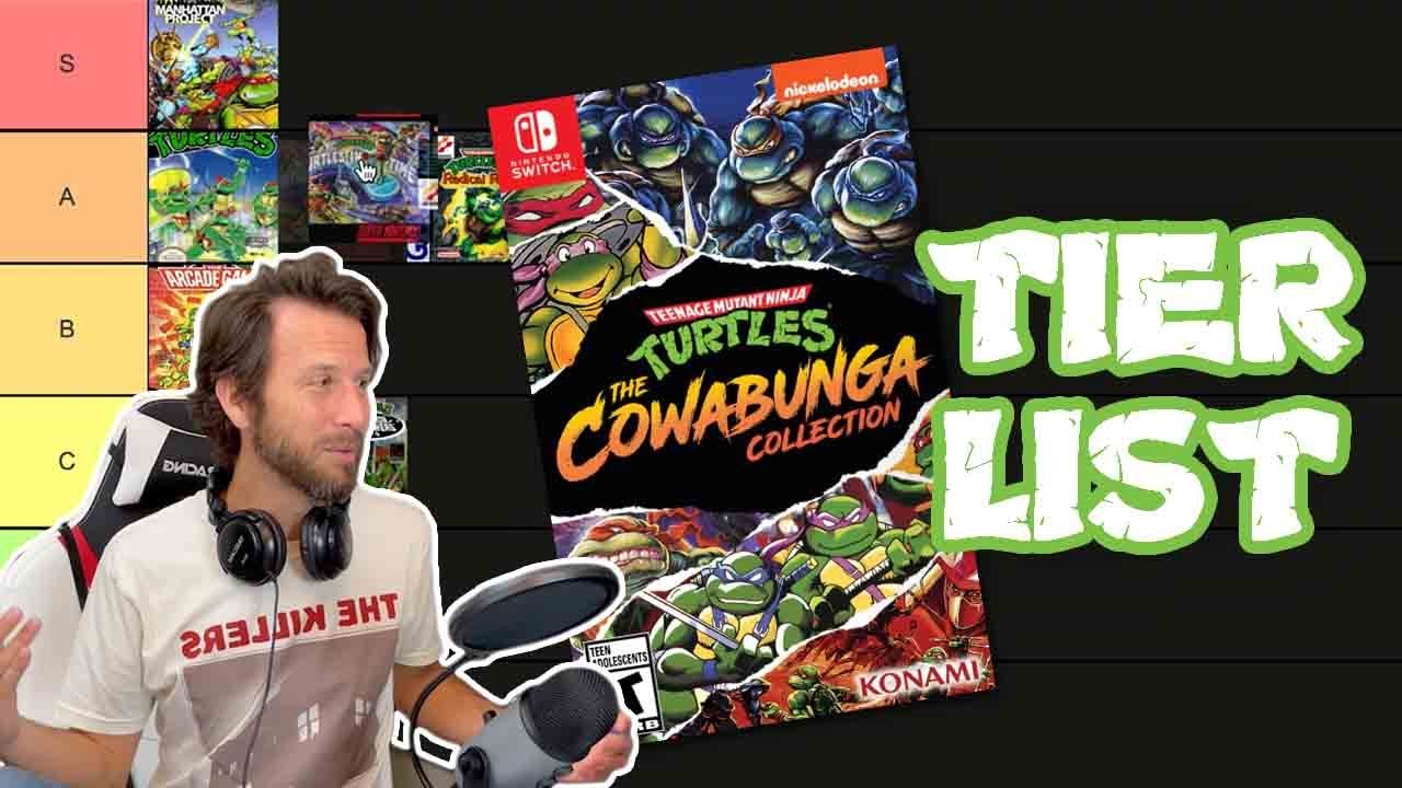 Рейтинг всех игр в коллекции TMNT Cowabunga (список уровней)
