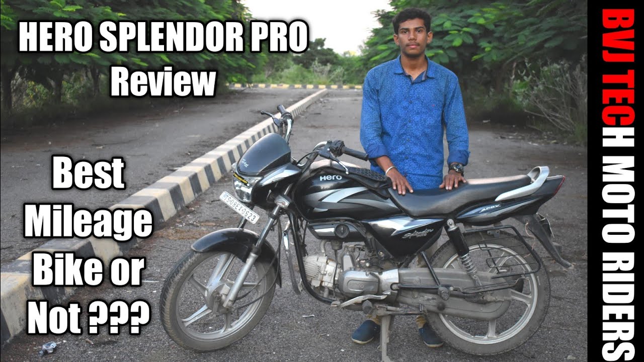 Hero Splendor Pro Review/Best Mileage Bike or not???