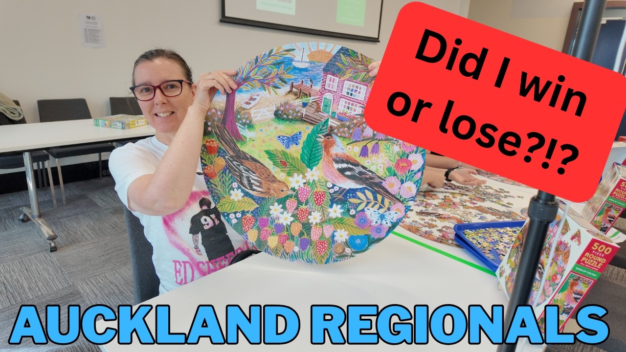 Am I CRAZY enough to travel for 3.5hrs to do a jigsaw puzzle?! | Auckland Regionals March 2026