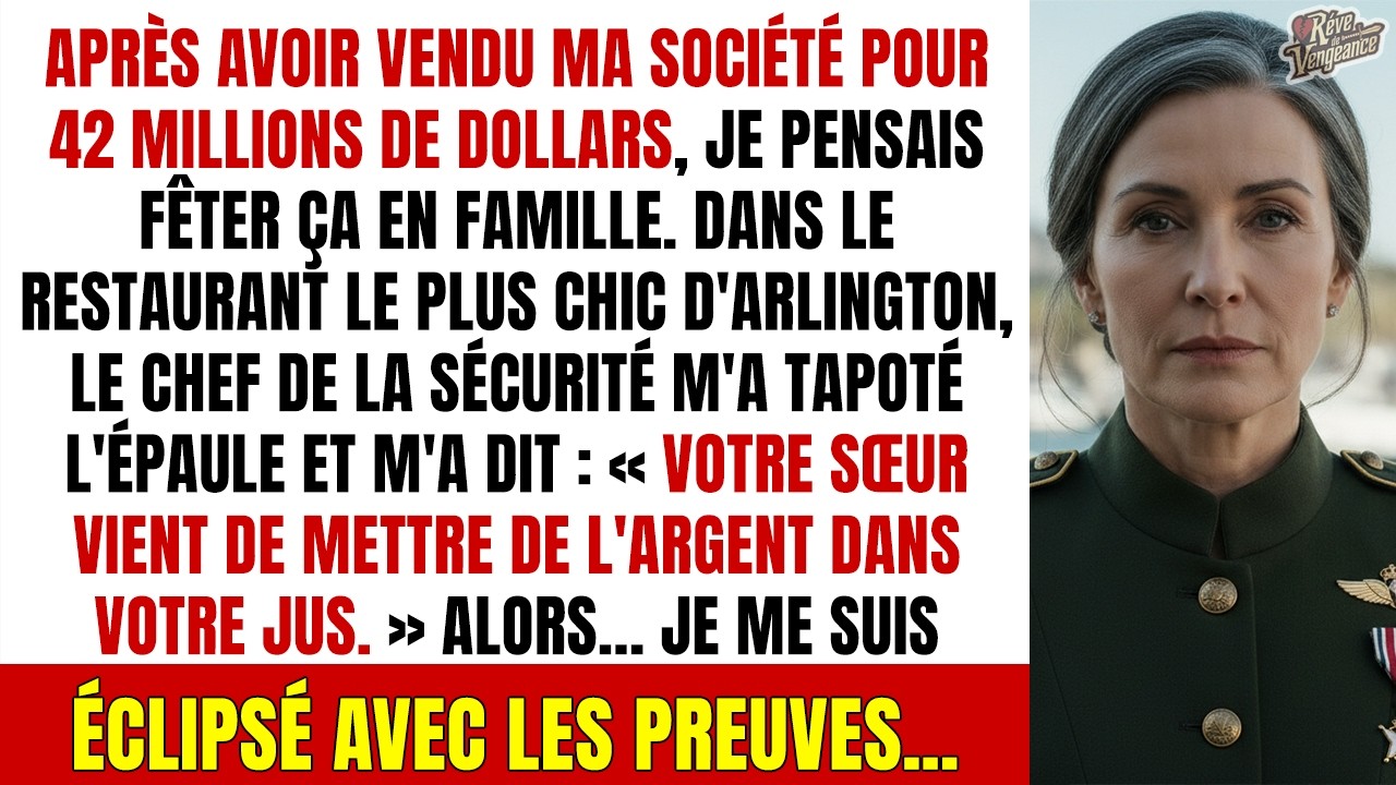 Ma sœur a empoisonné mon verre, ma vengeance a été impitoyable...