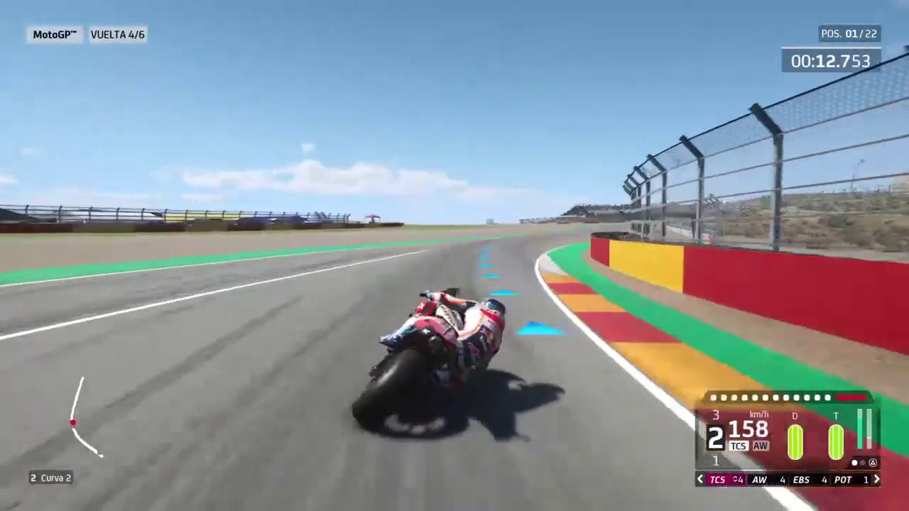 MotoGP 20 - Alex Marquez MotorLand Aragon (AragonGP) Gameplay PS4