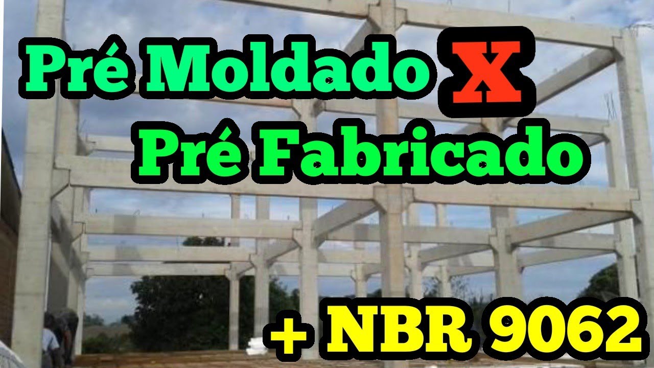 Pré Moldado X Pré Fabricado... Qual a diferença?