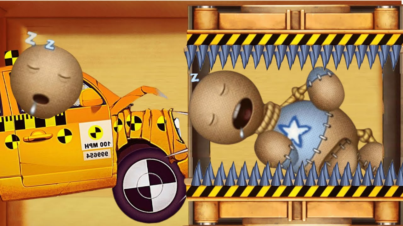 The Buddy Sleep in Meat Grinder | Kick The Buddy