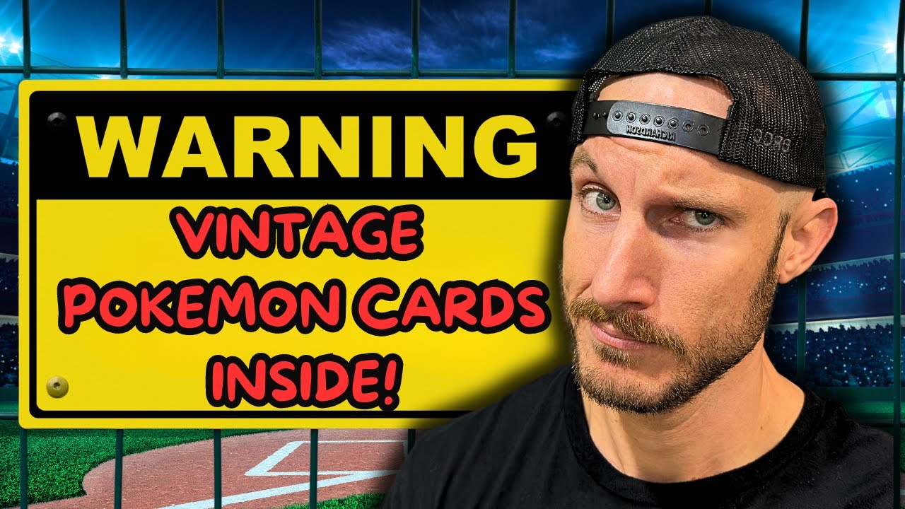 Vintage Pokemon Cards Everywhere at this Card Show!