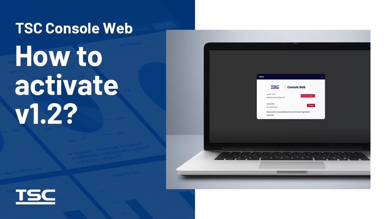 How to Activate TSC Console Web (v1.2)