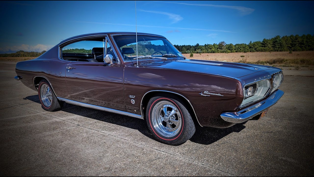 Продается Plymouth Barracuda Formula S 1967 года выпуска~383~4 скорости~дисковые~темно-медный мет...