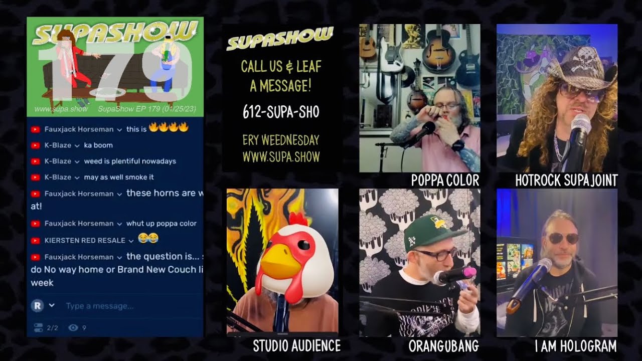 SUPASHOW 179 - ORANGUBANG & I AM HOLOGRAM