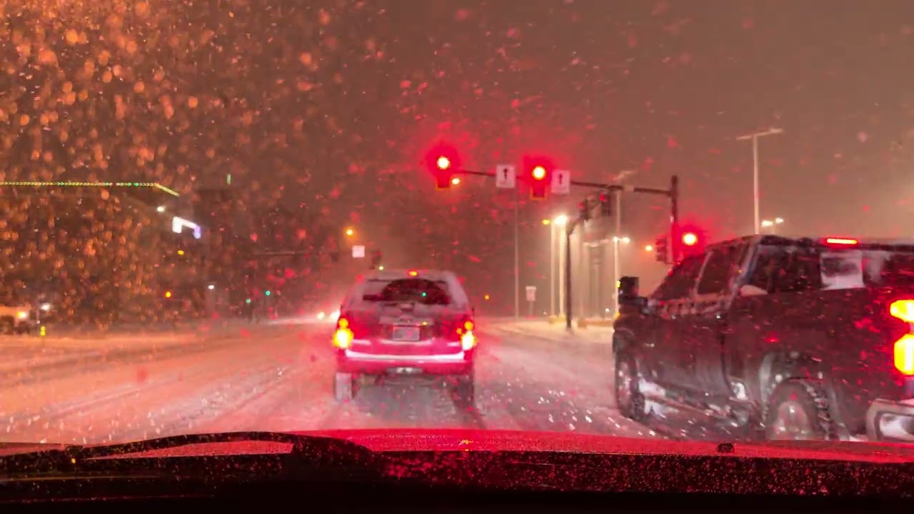 Driving in snow