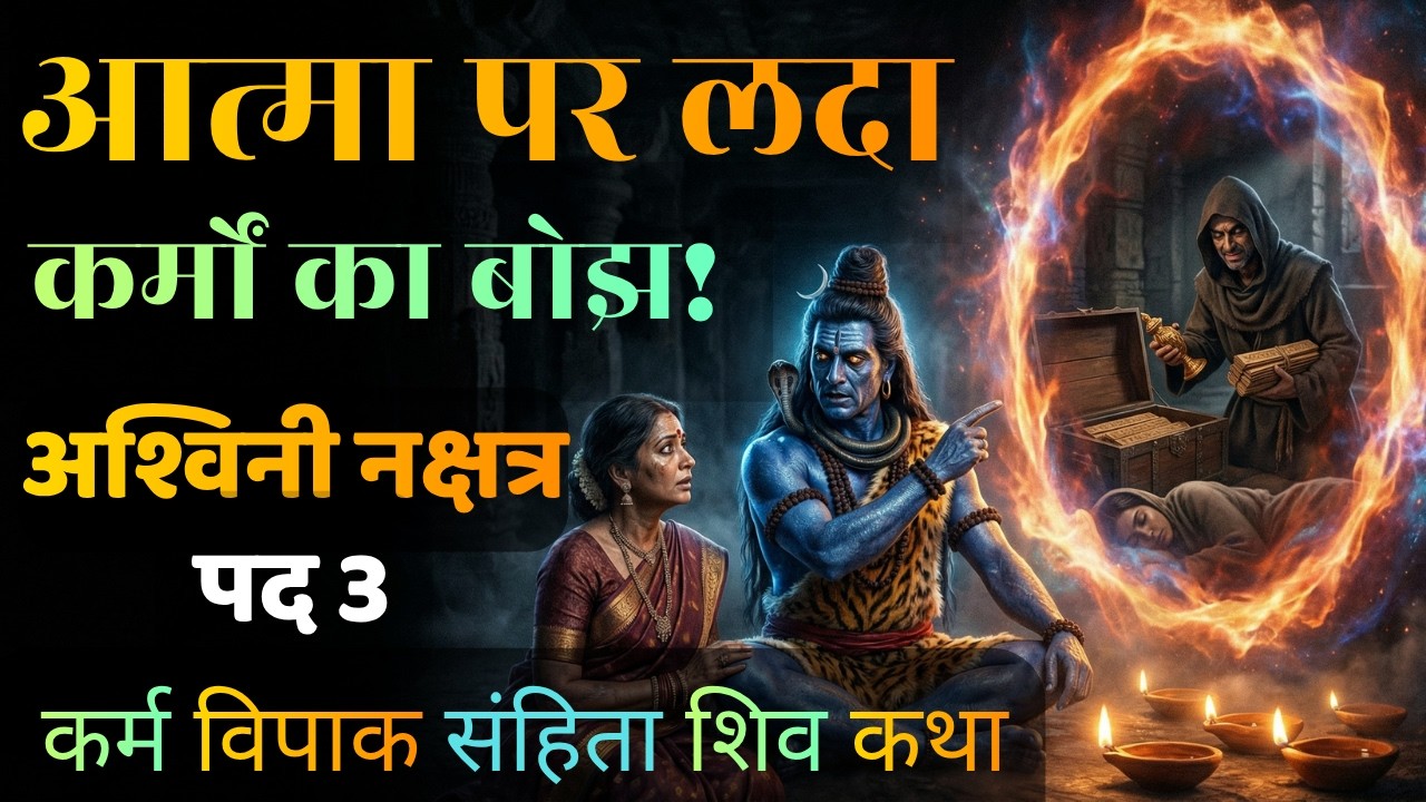अश्विनी नक्षत्र पद 3: कर्म विपाक का रहस्य | शिव पार्वती कथा एवं पूर्वजन्म कर्म