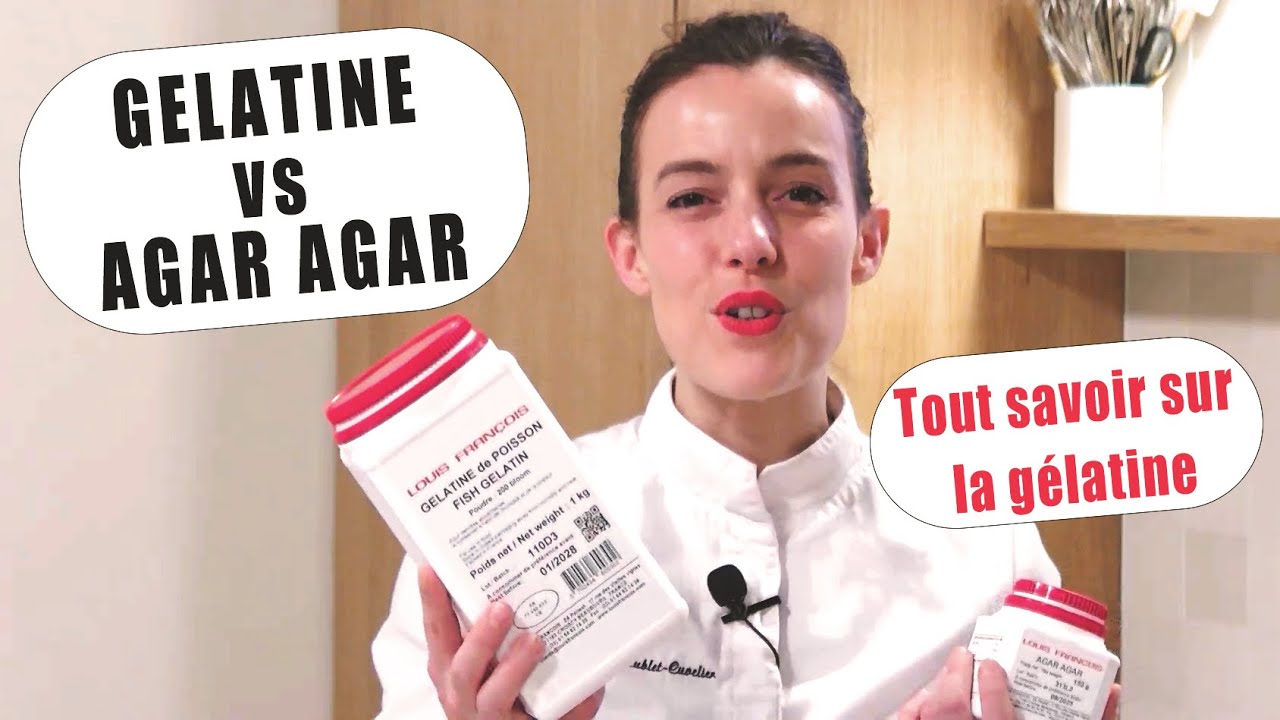 Peut-on remplacer la gélatine par l'agar agar ? Comment utiliser la gélatine en poudre ?