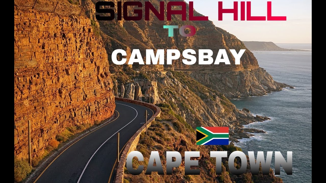 🇿🇦 SIGNAL HILL to CAMPSBAY | DRIVING to THE SUNSET | CAPE TOWN | Mzansi