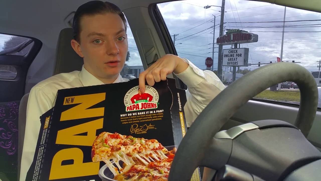 Papa John's Pan Pizza - Food Review
