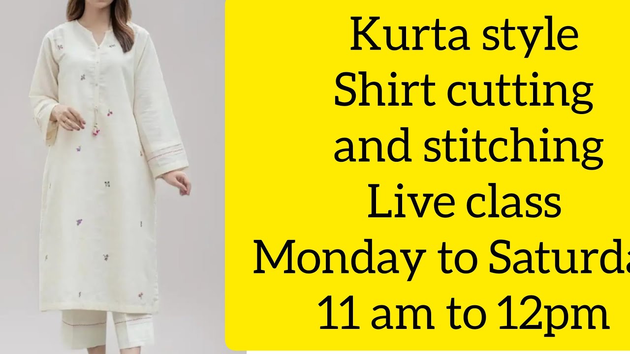 kurta style full tutorial @parizaadboutique