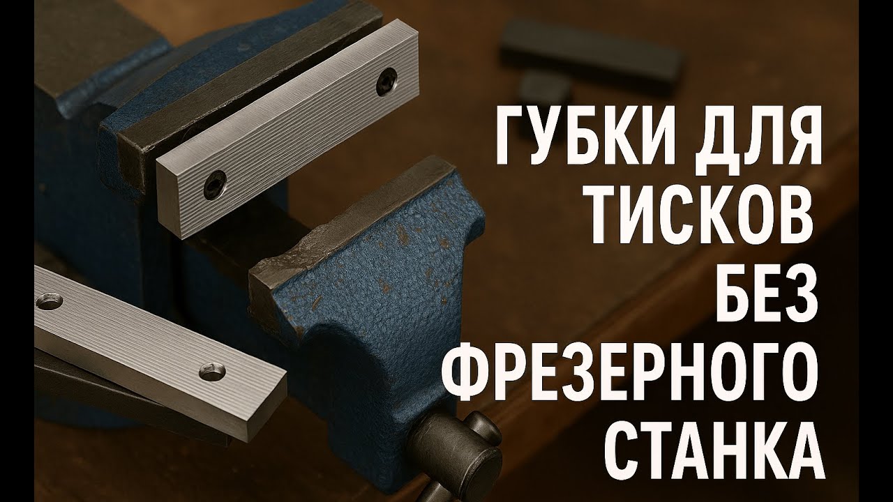 Новые губки (на скорую руку) без фрезерного станка + деревянные накладные губки | Германия 🇩🇪