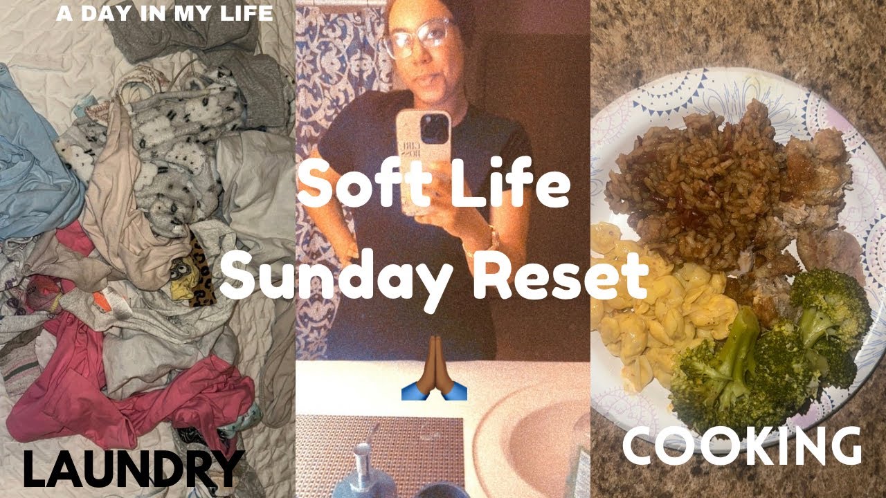 Sunday Reset ✨| Laundry, Cooking & Self-Care #explore #sundayresetroutine #fypシ゚viralシfypシ゚ 