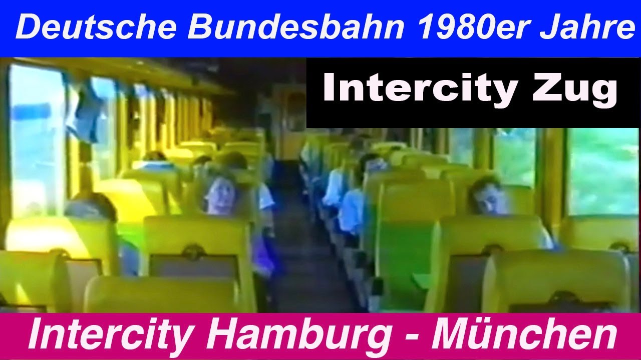 1989 Bundesbahn Intercity Zug