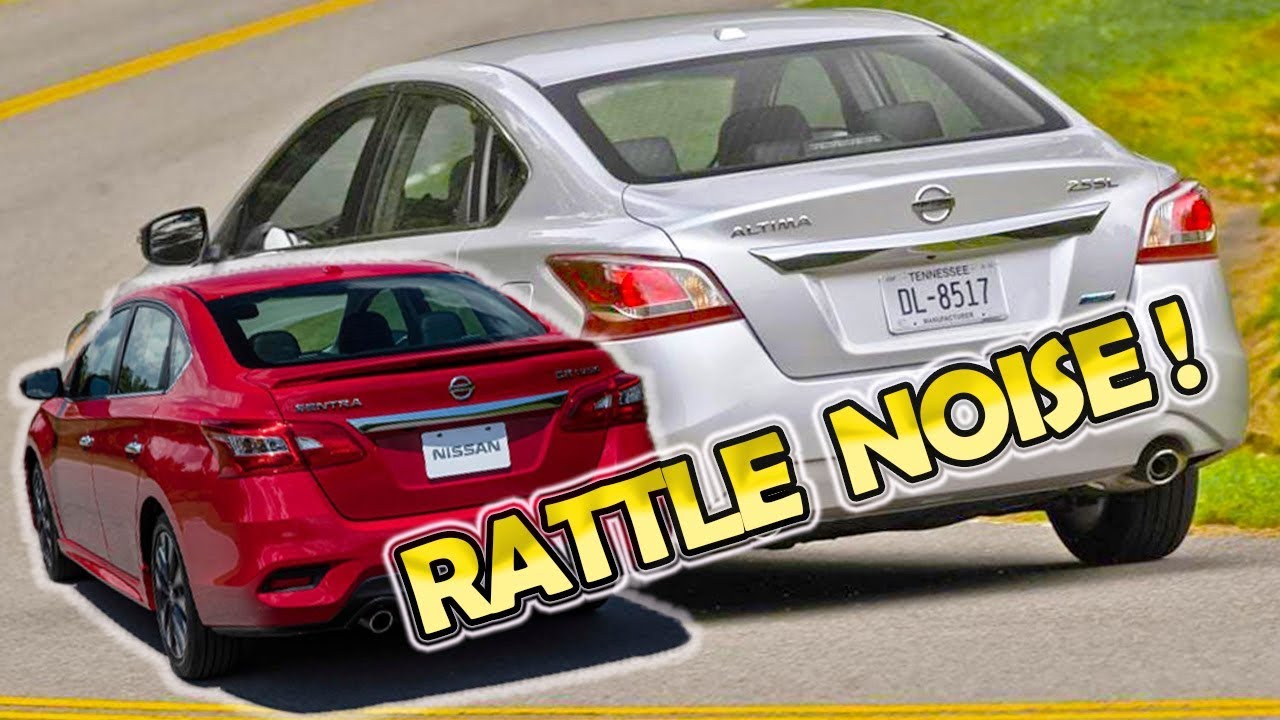 NISSAN ALTIMA OR SENTRA WEIRD NOISE WHEN DRIVING DIY FIX