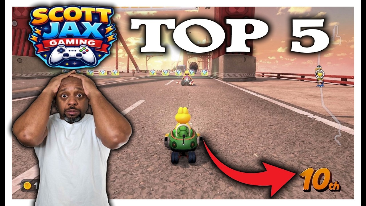 Mario Kart Cup: Опуститесь ниже 5-го места = Перезапуск