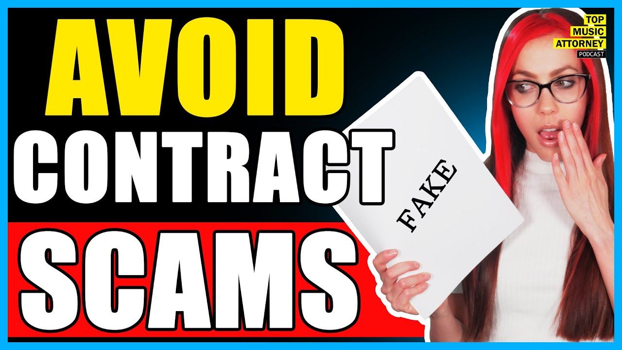 How To Spot FAKE Music CONTRACTS| Don't Get SCAMMED | Entertainment Attorney Explains