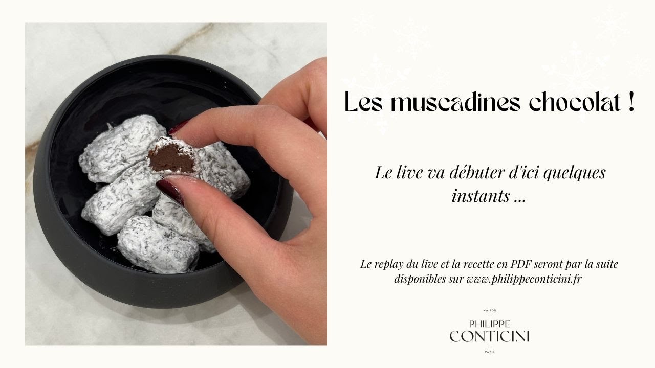 Les muscadines chocolat !