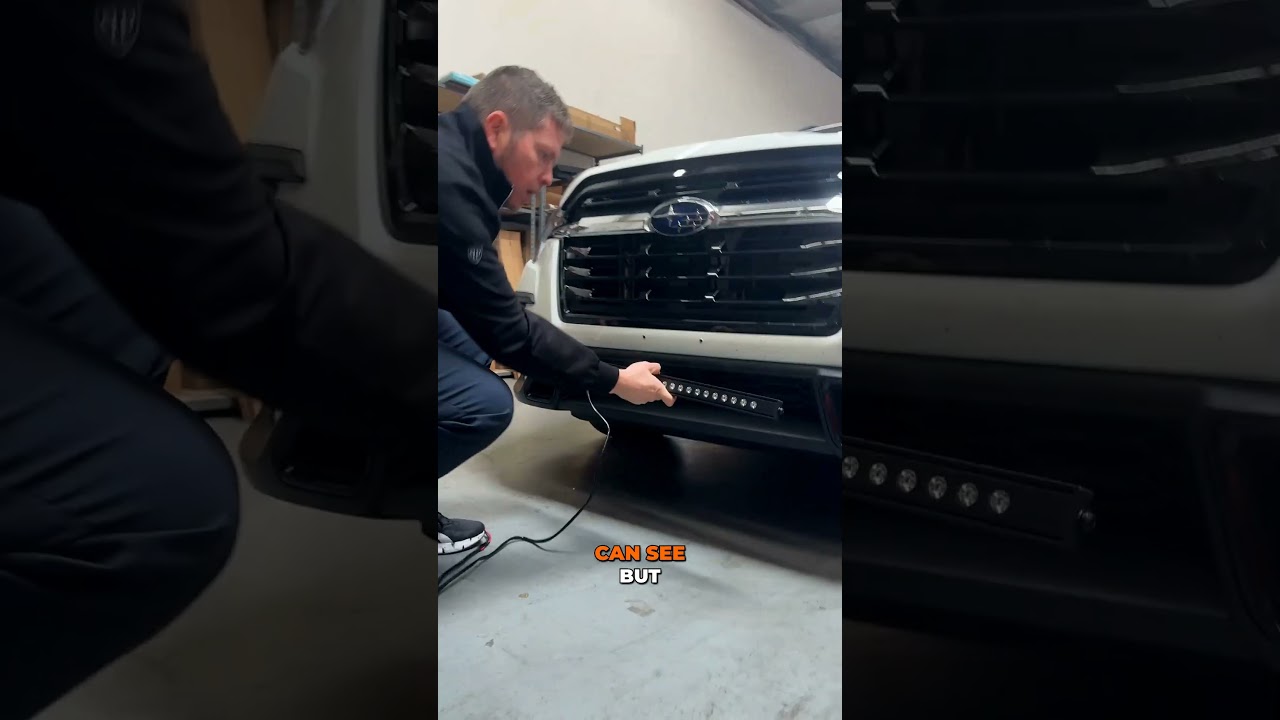 subaru ascent in the shop for light bar design #subaru #subaruascent #subarulife #automotive