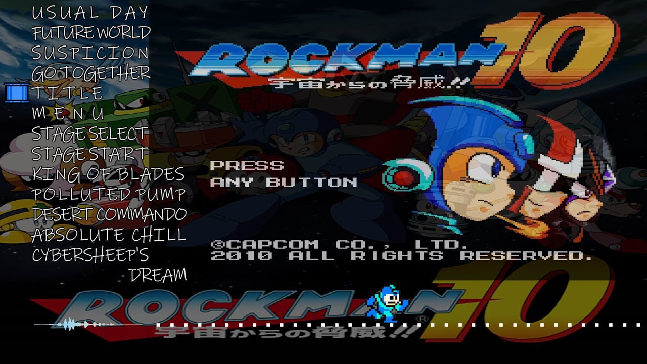 【ロックマン10 宇宙からの脅威!!】ピアノアレンジもどき詰め合わせ/【MegaMan10】Piano MIDI medley