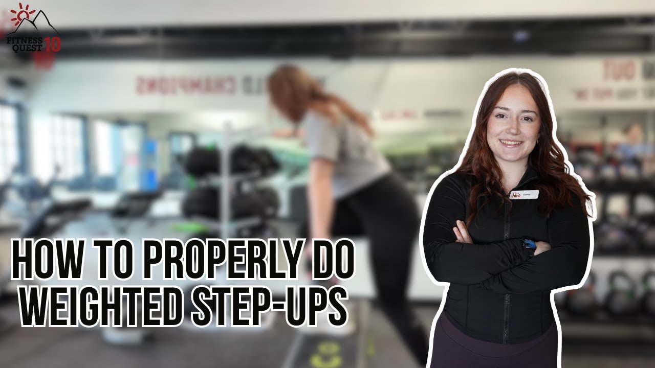 Glute & Core Tip Of The Week: Step-Ups - Fitness Quest 10