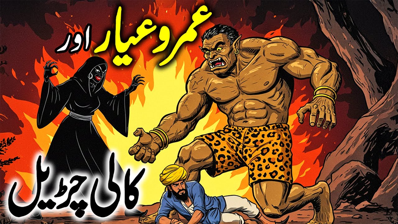 Umroo Ayyar Aur Black Witch | Umro Ayar Ki Kahaniyan | Urdu Hindi Horror Story