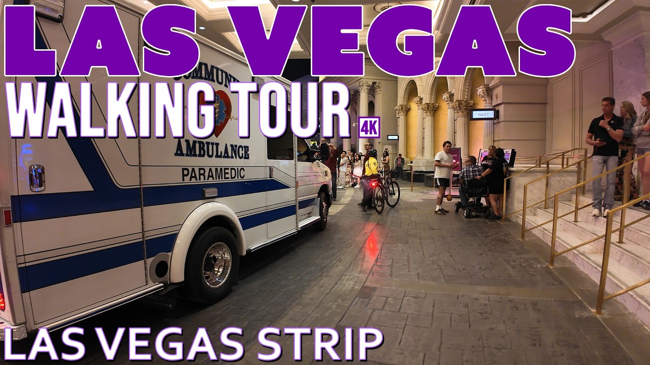 Las Vegas Strip Walking Tour 03/14/26 8:45 PM