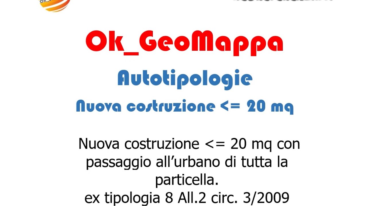 Autotipologie Nuova costruzione ‹= 20 mq
