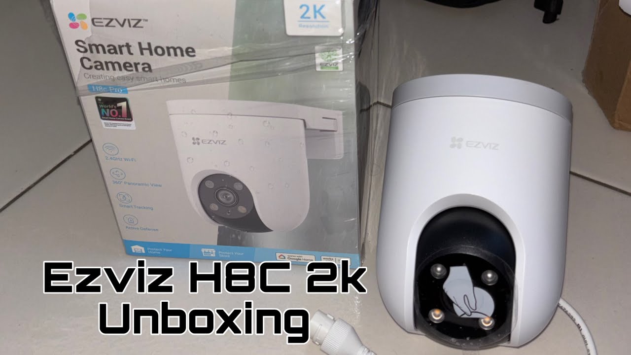Unboxing Only | 2K Ezviz Outdoor security camera H8C
