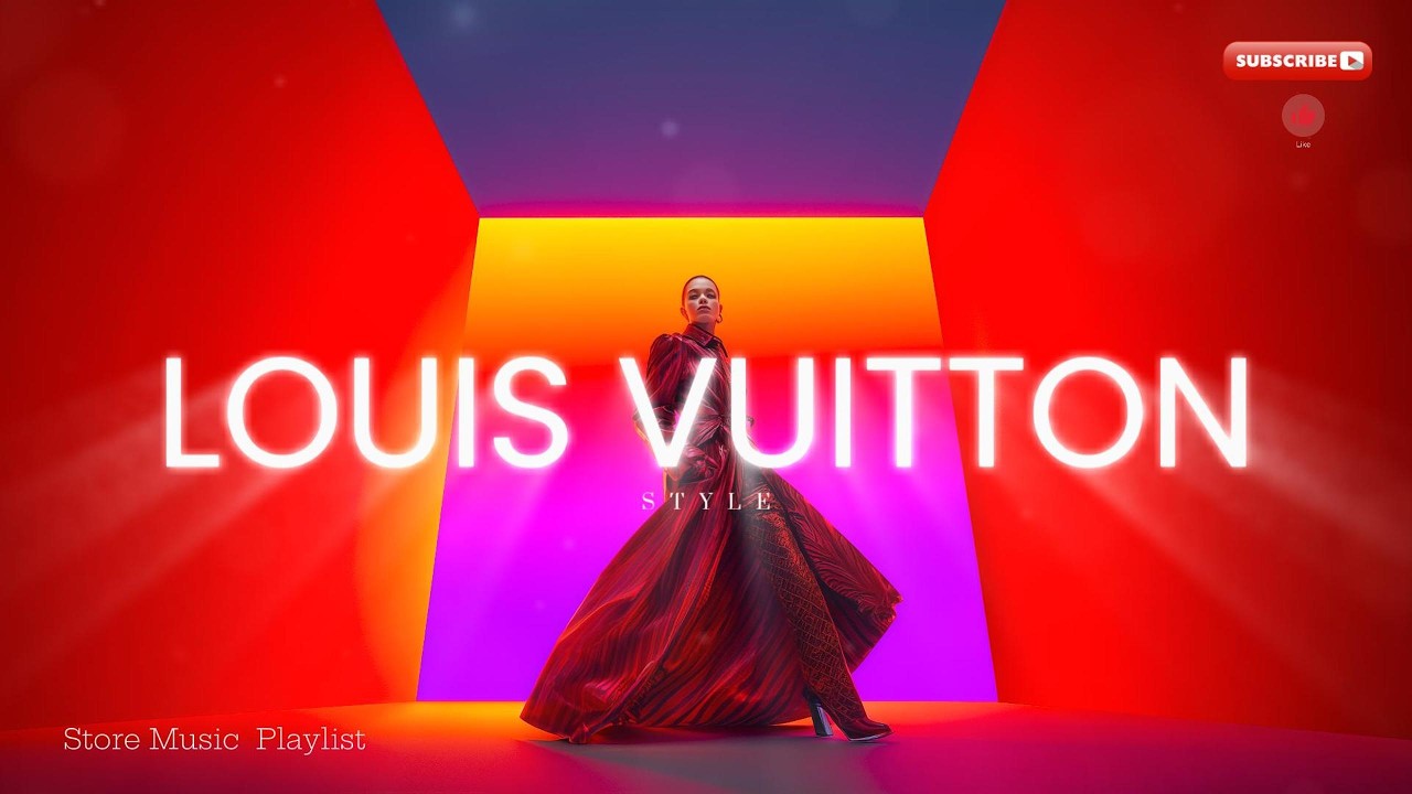LOUIS VUITTON  Store Style Chill House |Fashion Boutique Shop Music | No Copyright BGM Vol.29