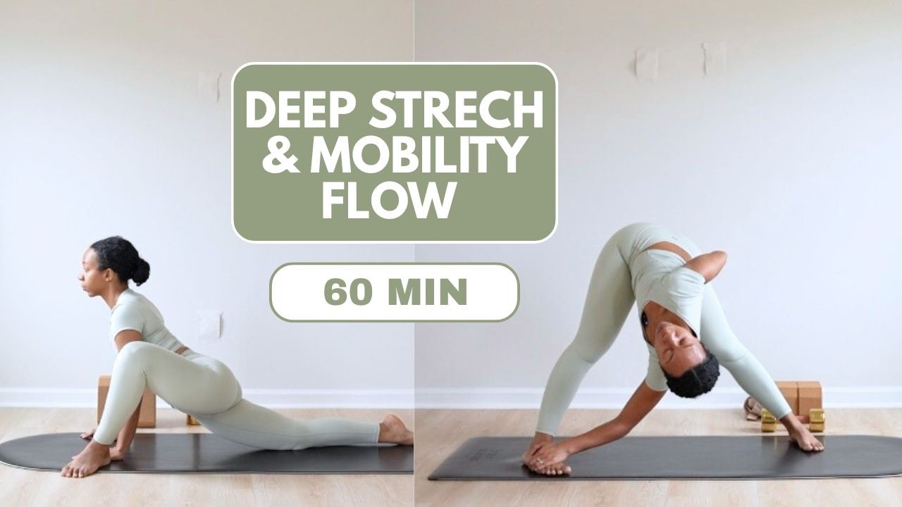 A very long overdue, 60 minute, juicy, full body deep flexibility & mobility stretch! 😉