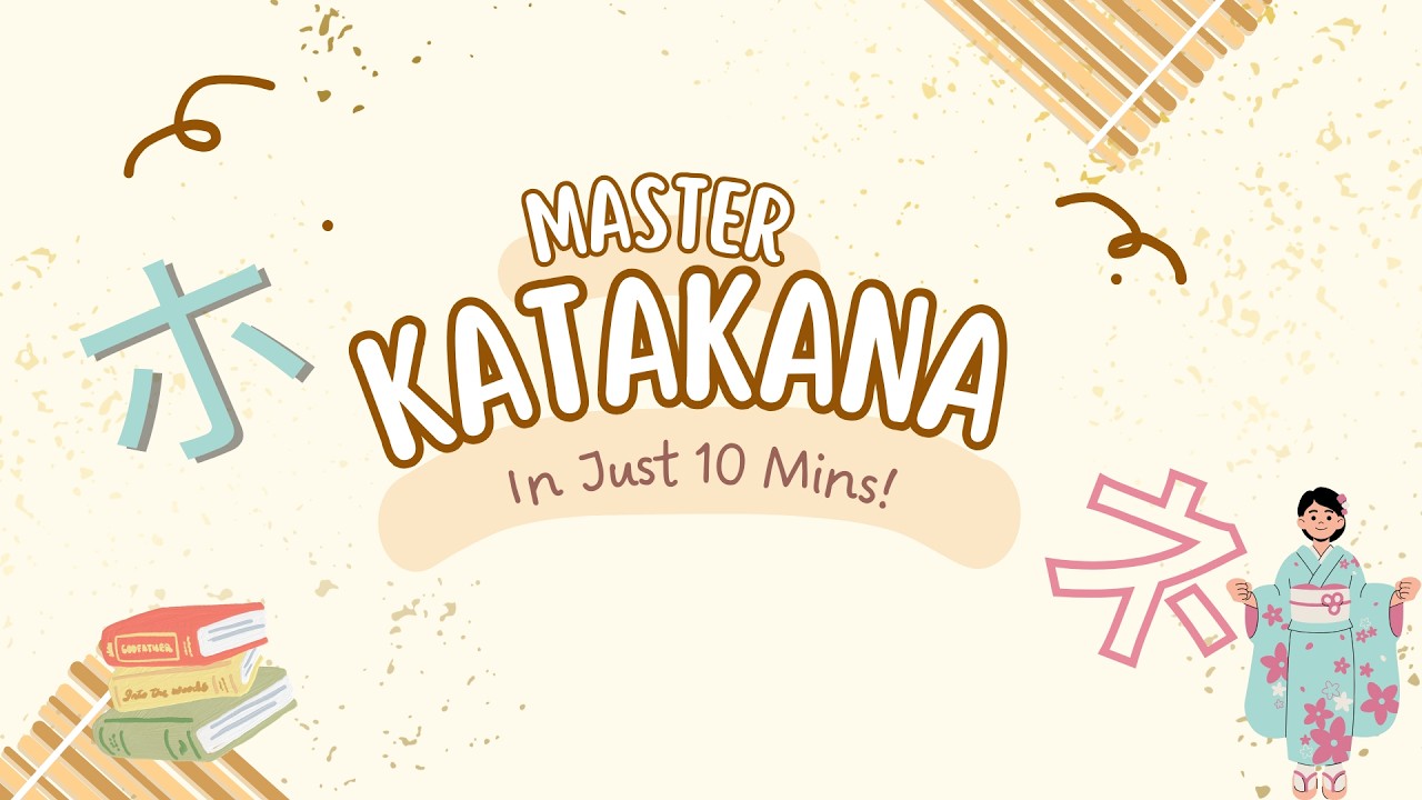 Master Katakana in 10 Minutes with Mnemonics | Japanese Alphabet for Beginners to Read and Write