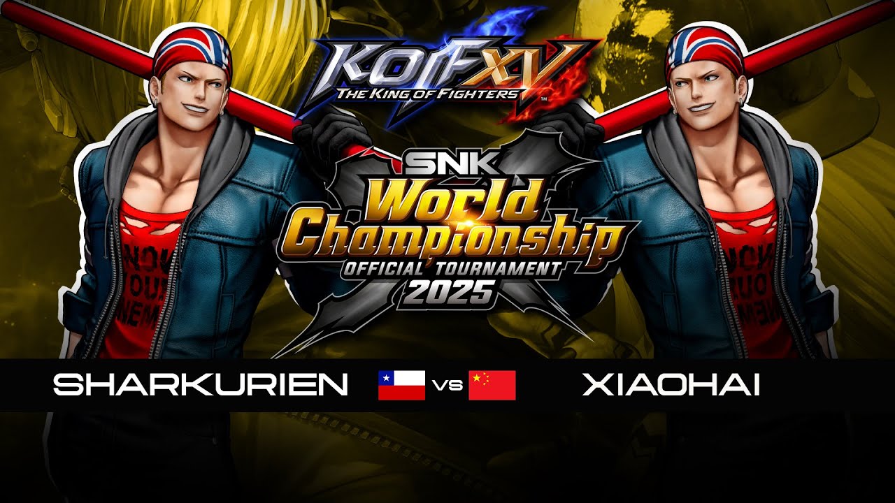 KOF XV 🇨🇱 SHARKURIEN против XIAOHAI 🇨🇳 | Чемпионат мира SNK 2025 | THE KING OF FIGHTERS XV #SWC2025