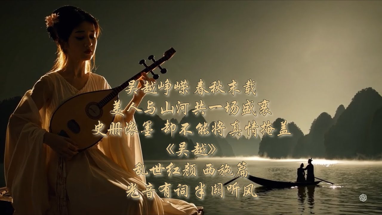 《吴越》——乱世红颜 西施篇 | 原创歌曲 | 光阴有词·半阕听风