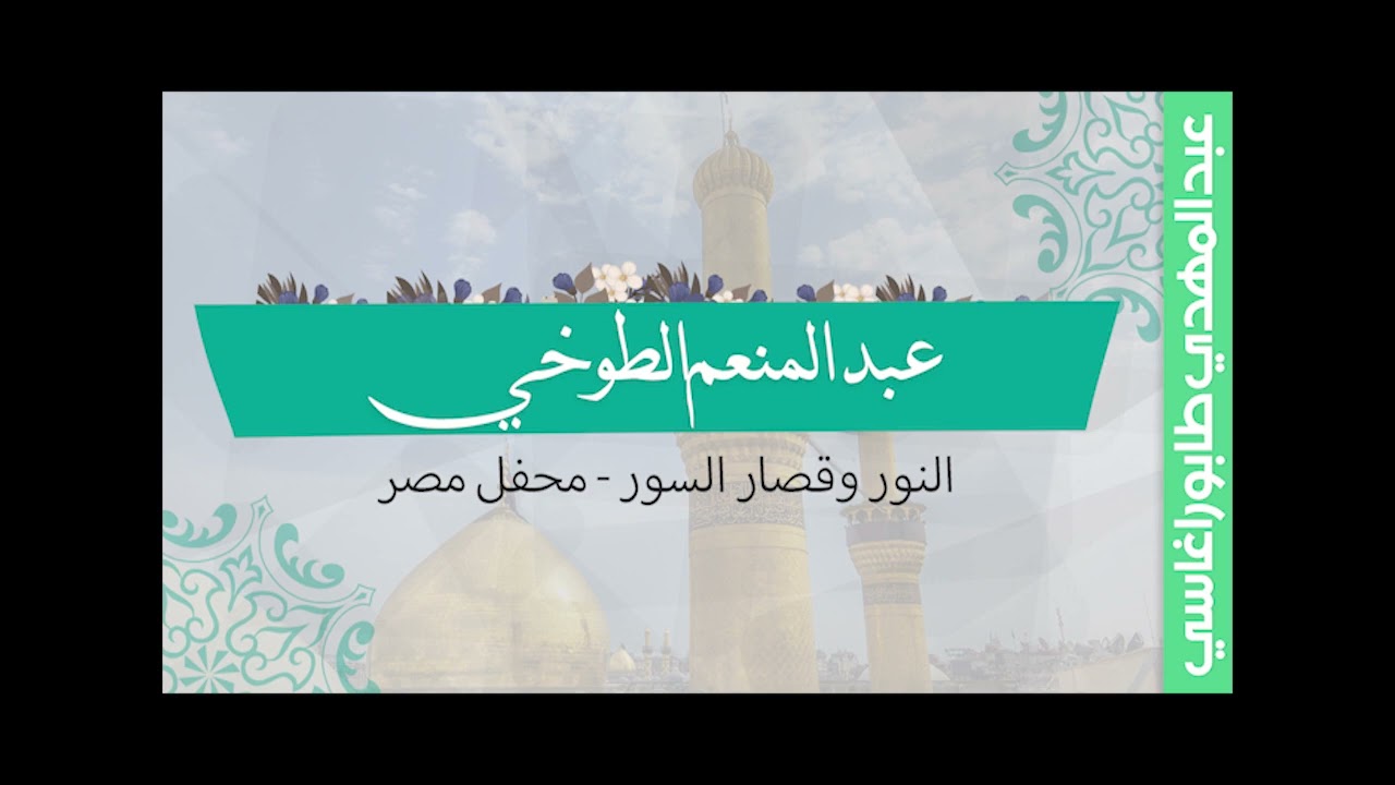 عبد المنعم الطوخي ( النور وقصار السور ) || محفل مصر