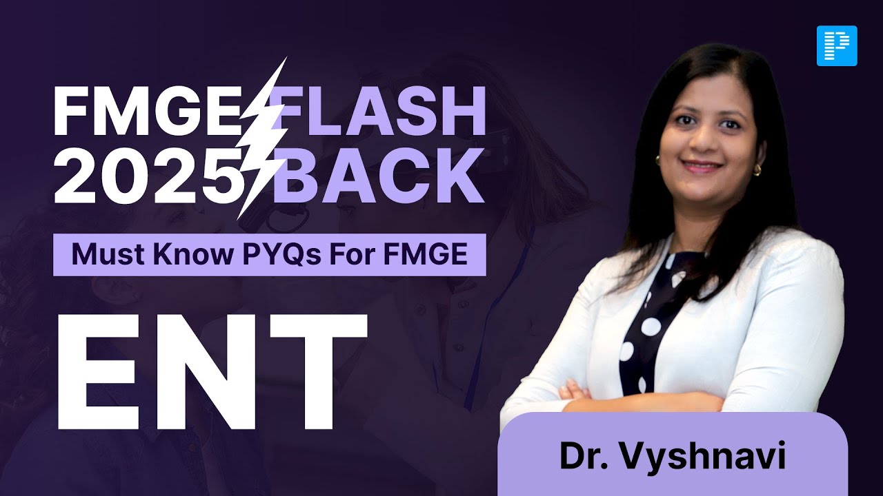 Revise PYTS for FMGE with Dr. Vyshnavi | Flashback 2025