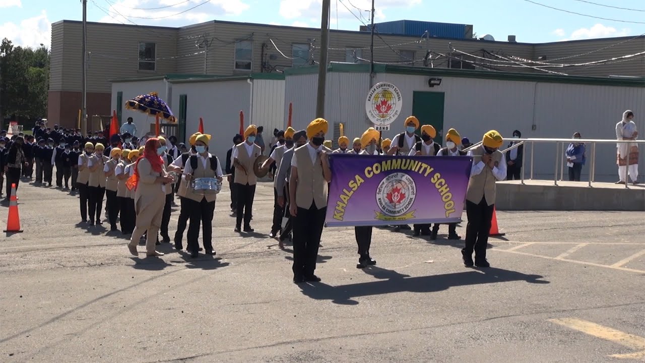 Khalsa Community School Brampton Nagar Kirtan | Sajha Punjab |
