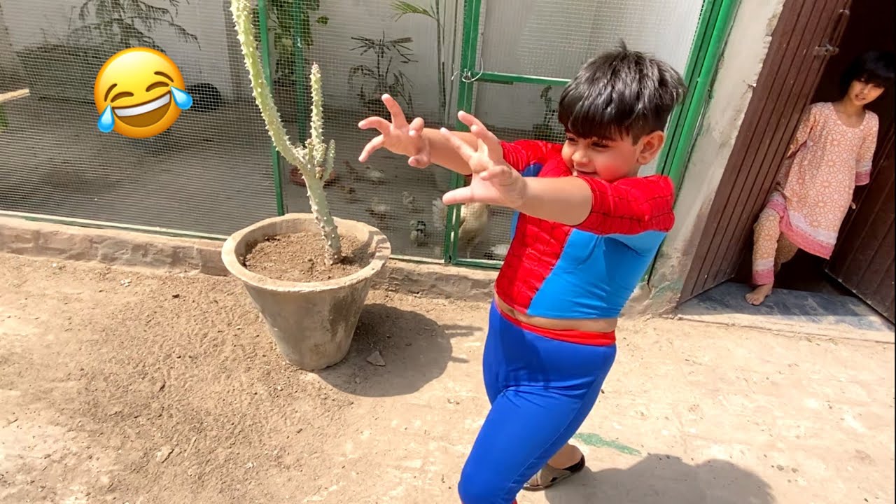 Shayan Spiderman Bn Gea 😅