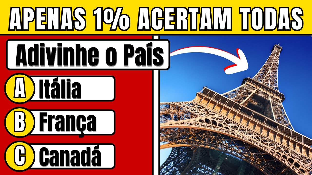 45 Perguntas para Testar seus Conhecimentos Gerais (Nível Fácil)