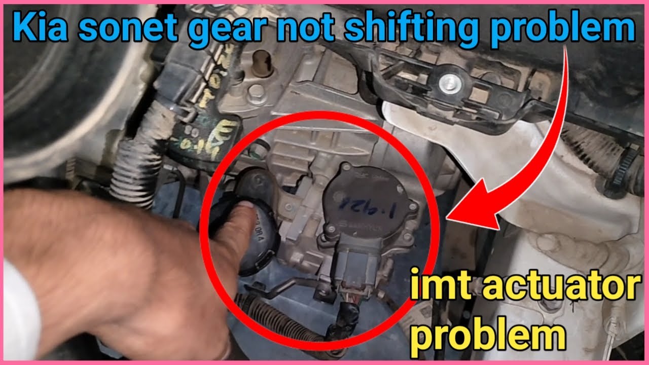 Kia Sonet IMT transmission not working | How to check IMT actuator in kia sonet.