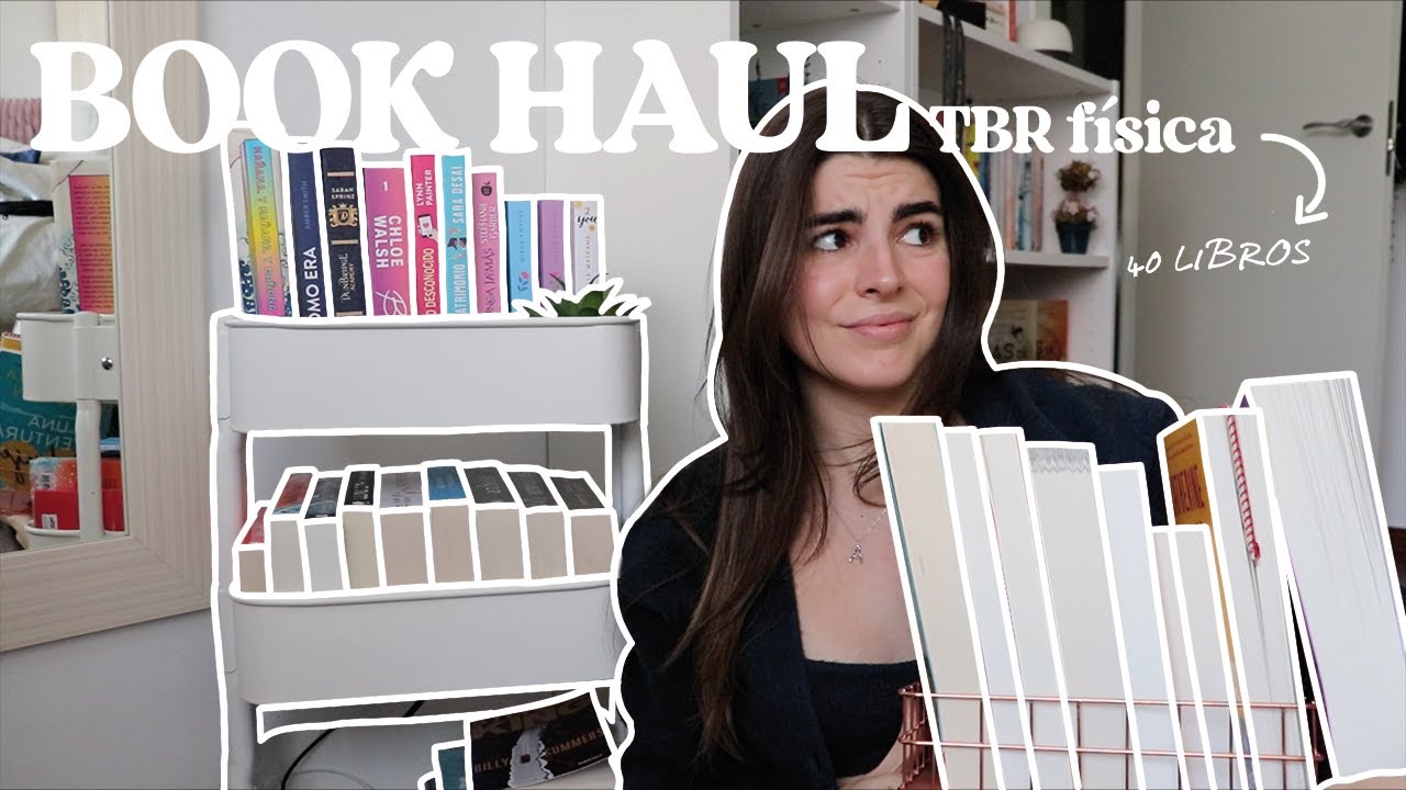 BOOK HAUL 🌷| TBR física (40 libros...)