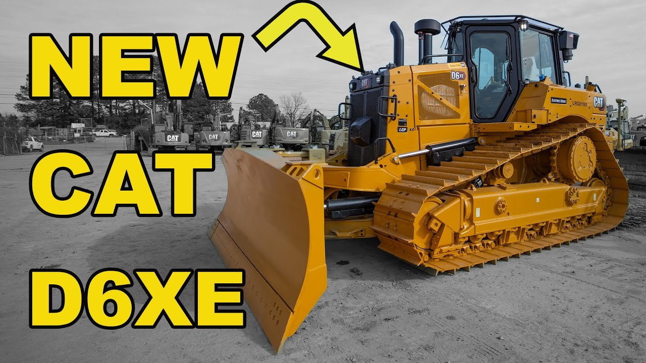 Brand new caterpillar D6XE.  Electric drive