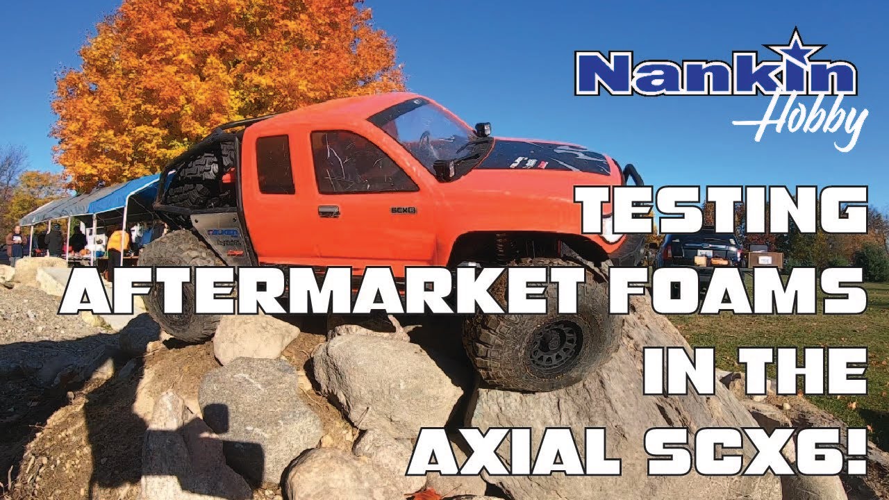Testing Foam Options for the Axial SCX6!