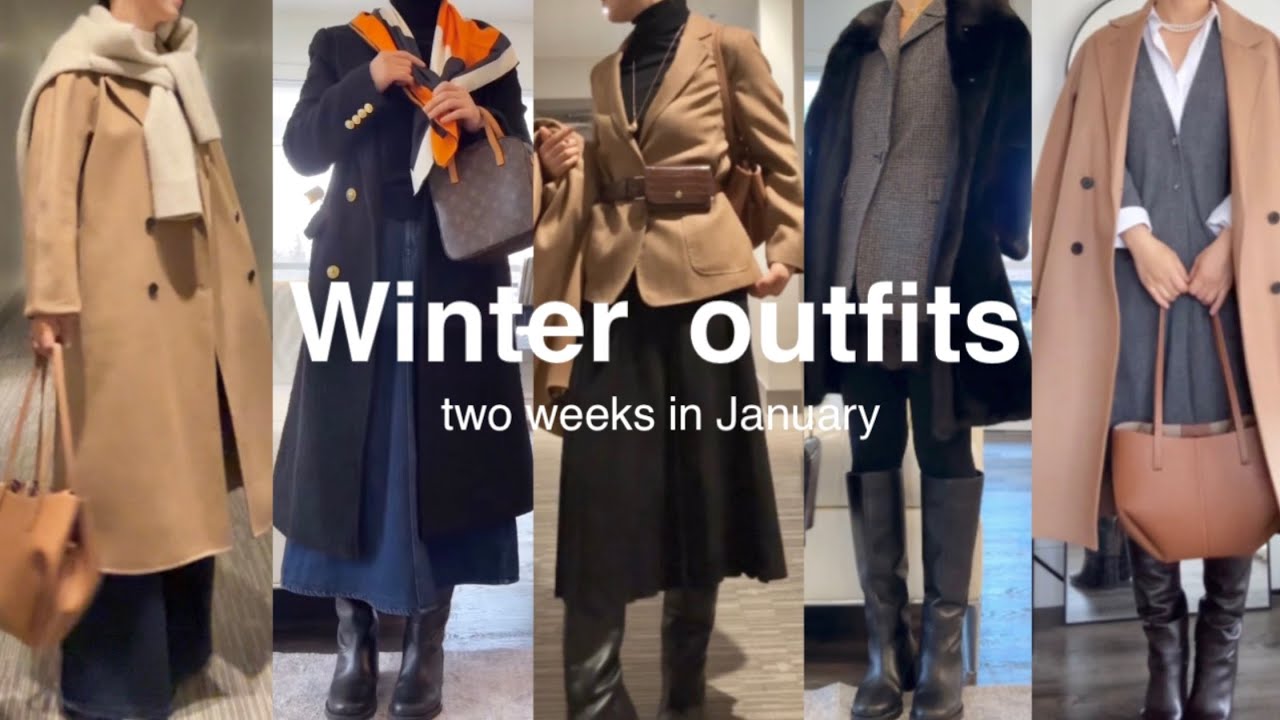 Зимние образы в январе ☃️ 11 стилей с #converse #aritzia #polene #zara H&M