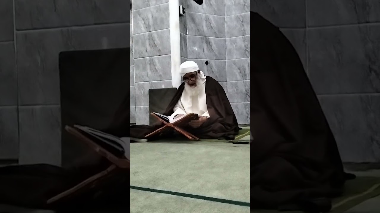 شيخ إدريس يشرح من كتاب جامع مختصرمن سنن الترمدي قصة ابويسرى مع المرأةوقول الله إن حسنات يذهبن سيئات